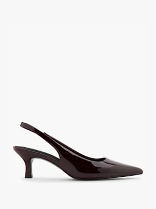 Catwalk Slingback salonke Bordo