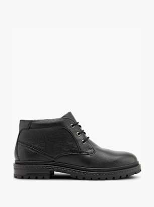 AM SHOE Schnürboots Schwarz