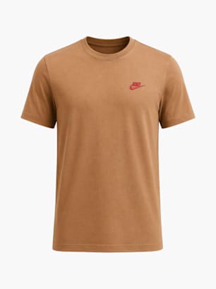 Nike T-Shirt Braun
