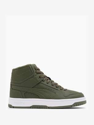 PUMA Magas szárú sneaker zöld