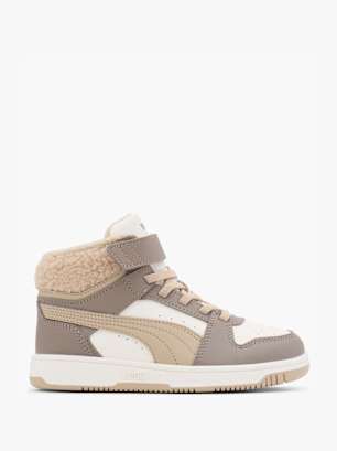 PUMA Sneakersy za kostkę Szarobrązowy