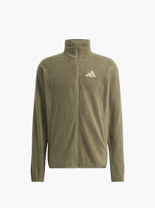 adidas Fleecejacke Khaki