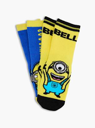 Minions Socken Blau