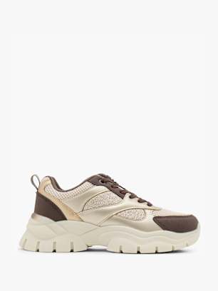 Graceland Pantofi sport chunky Bej