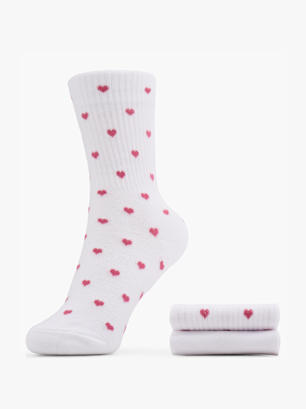 SNOCKS Socken Weiß