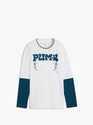 PUMA Longsleeve Weiß