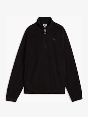 PUMA Fleecepullover Schwarz