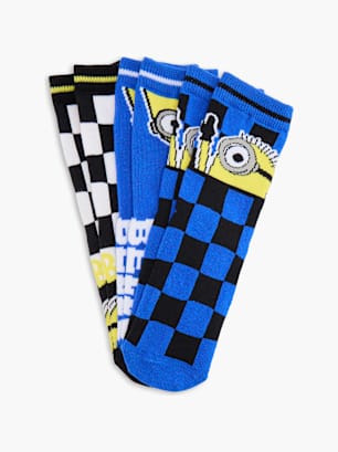 Minions Socken Blau