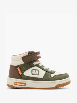 elefanten Hoher Sneaker Khaki