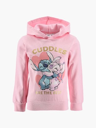 Stitch Hoodie Pink