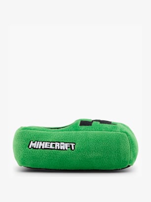 Minecraft Šlepetės uždaru priekiu Žalia