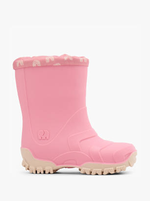 elefanten Gummistiefel Pink