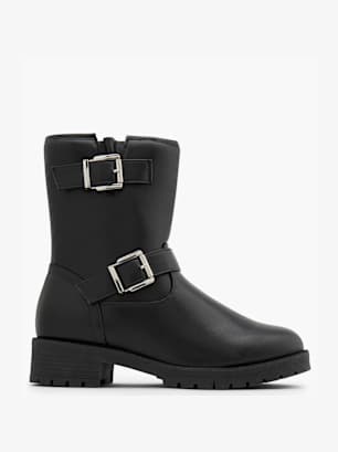 Claudia Ghizzani Biker Boots Schwarz