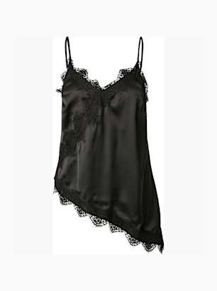 PIECES Top Schwarz