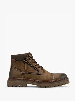 AM SHOE Schnürboots Braun