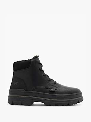 Mustang Schnürboots Schwarz