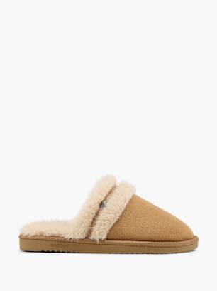 ESPRIT Pantoffel Camel