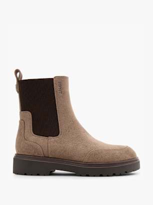 ESPRIT Bota Chelsea Taupe
