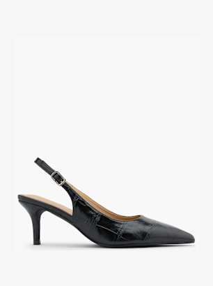 Läst Copenhagen Slingback pump Sort