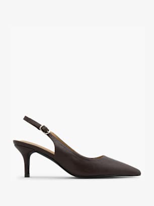 Läst Copenhagen Slingback pump Brun