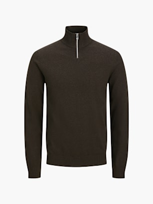 JJ Rebel Strickpullover Braun