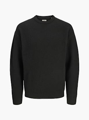 JJ Rebel Strickpullover Schwarz