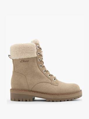 s.Oliver Schnürboots Beige