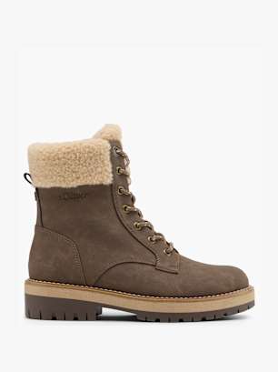 s.Oliver Schnürboots Braun