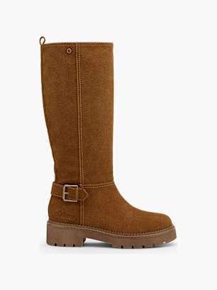 s.Oliver Stiefel Braun
