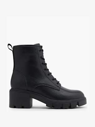 Graceland Schnürstiefelette Schwarz