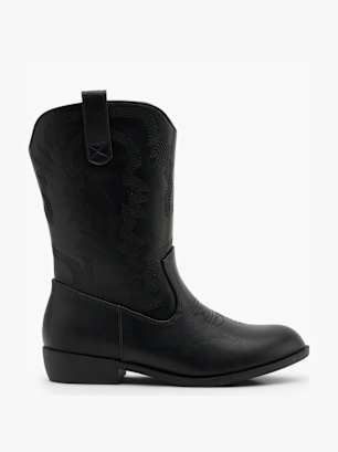 ASSO Stivale cowboy Nero