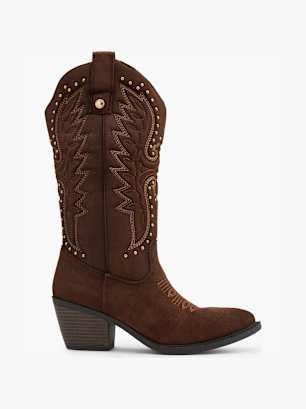 Xti Bota cowboy marrón