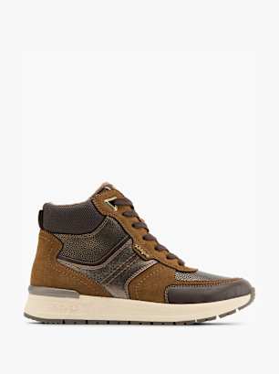 Relife Hoher Sneaker Braun
