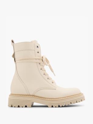 Bench Schnürstiefelette Offwhite