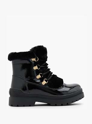 s.Oliver Schnürboots Schwarz