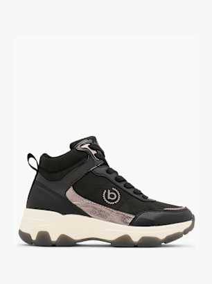 bugatti Hoher Sneaker Schwarz