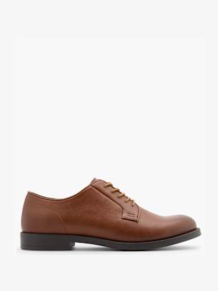 AM SHOE Stringata Cognac
