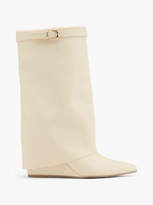 Catwalk Weitschaftstiefel Beige