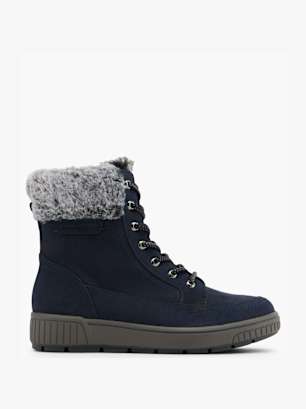 Easy Street Bottes à lacets Bleu foncé