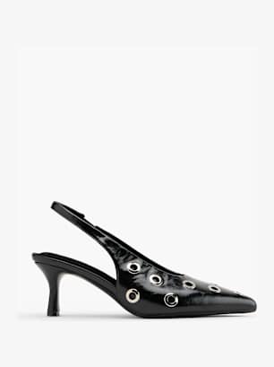 Catwalk Décolleté con cinturino Nero