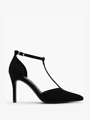 Graceland Tacones con hebilla Negro