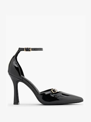 Catwalk Décolleté con fibbia Nero