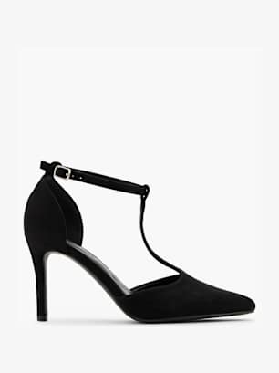 Catwalk Spangenpumps Schwarz