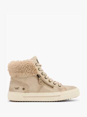 MUSTANG Baskets montantes beige