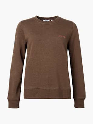 ESPRIT Sweatshirt Braun