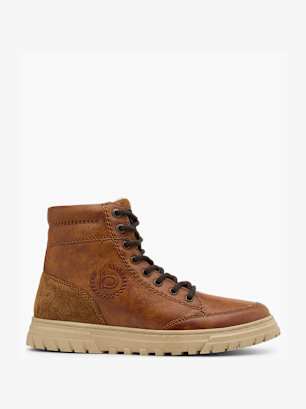 bugatti Schnürboots Cognac