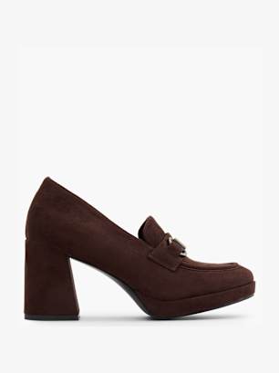 Catwalk Hochfront-Pumps Braun