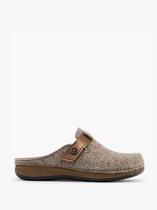 Casa mia Zapatillas de casa cerradas Marrón