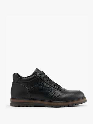 AM SHOE Schnürboots Schwarz