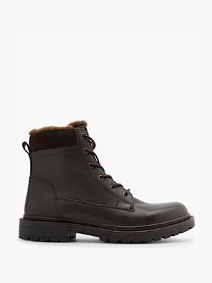 AM Shoe Bottes à lacets brun